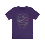 Load image into Gallery viewer, SIMPLE MATH(DRK)-UNISEX S/S
