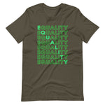 Load image into Gallery viewer, EQUALITY-GRN/SHORT SLEEVE UNISEX T-SHIRT
